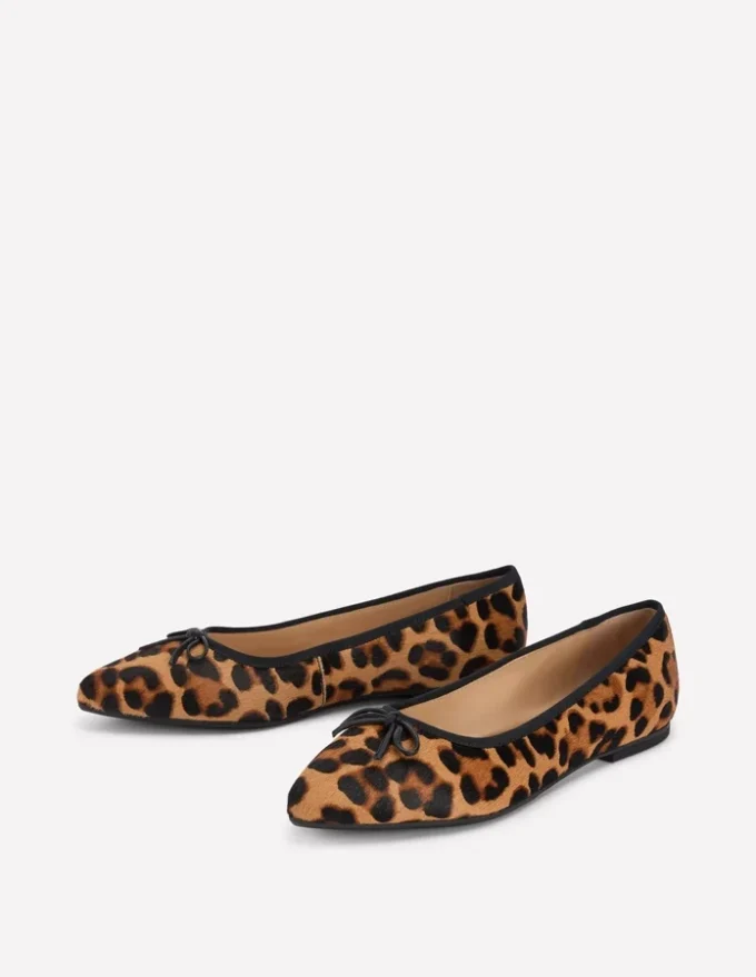 Point Flexi Sole Flats Classic Leopard Point Flexi Sole Flats Classic Leopard