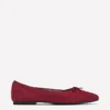 Point Flexi Sole Flats Oxblood Point Flexi Sole Flats Oxblood