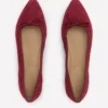 Point Flexi Sole Flats Oxblood Point Flexi Sole Flats Oxblood