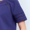 Poppy Trim Crew T-shirt Blue Twilight Poppy Trim Crew T-shirt Blue Twilight