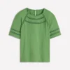 Poppy Trim Crew T-shirt Bright Emerald Poppy Trim Crew T-shirt Bright Emerald