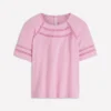 Poppy Trim Crew T-shirt Pink Dolphin Poppy Trim Crew T-shirt Pink Dolphin