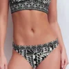 Porto Bikini Bottoms Black, Geo Stamp Porto Bikini Bottoms Black, Geo Stamp