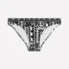 Porto Bikini Bottoms Black, Geo Stamp Porto Bikini Bottoms Black, Geo Stamp