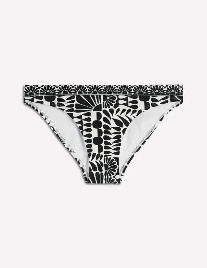 Porto Bikini Bottoms Black, Geo Stamp Porto Bikini Bottoms Black, Geo Stamp