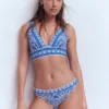 Porto Bikini Bottoms Blue, Elaborate terrace