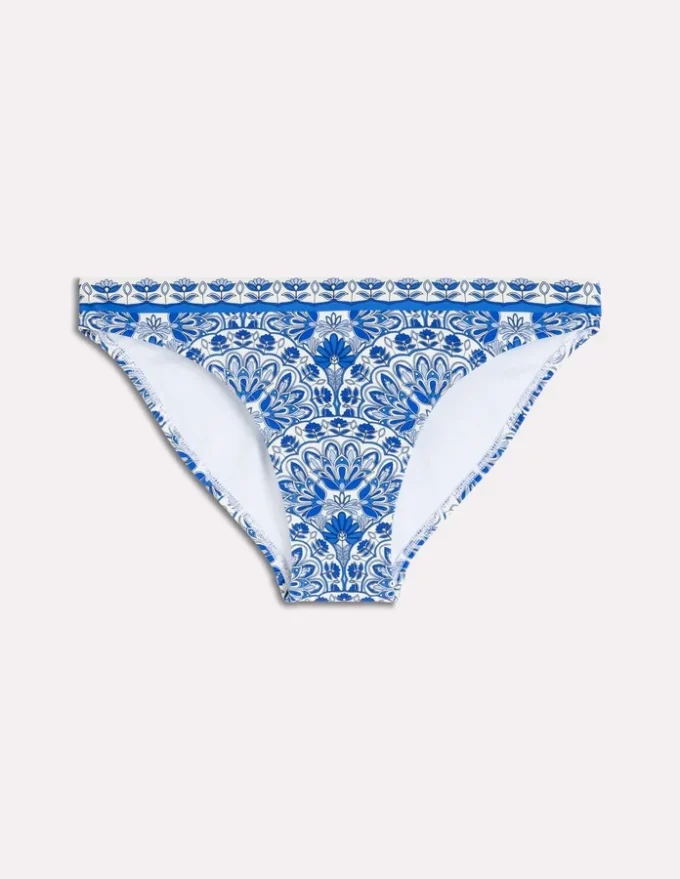 Porto Bikini Bottoms Blue, Elaborate terrace