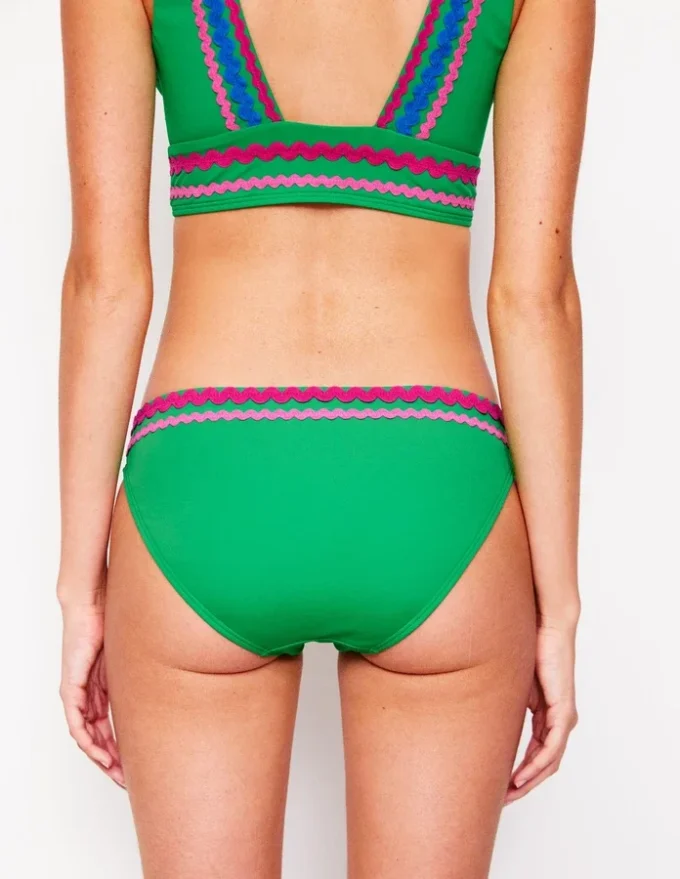 Porto Bikini Bottoms Bright Green Rik Rak Porto Bikini Bottoms Bright Green Rik Rak