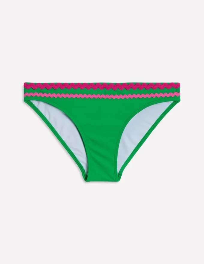 Porto Bikini Bottoms Bright Green Rik Rak Porto Bikini Bottoms Bright Green Rik Rak