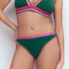 Porto Bikini Bottoms Mangrove Green, Embroidery Porto Bikini Bottoms Mangrove Green, Embroidery