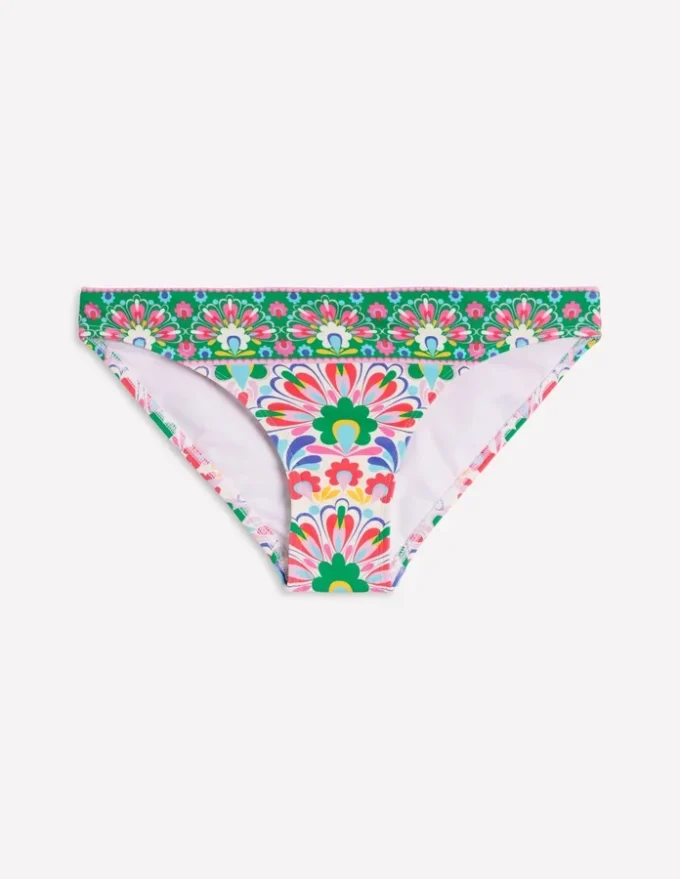 Porto Bikini Bottoms Multi, Decorative Dandelion