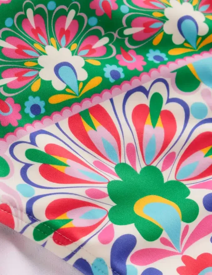 Porto Bikini Bottoms Multi, Decorative Dandelion