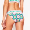 Porto Bikini Bottoms Multi, Flower Tile