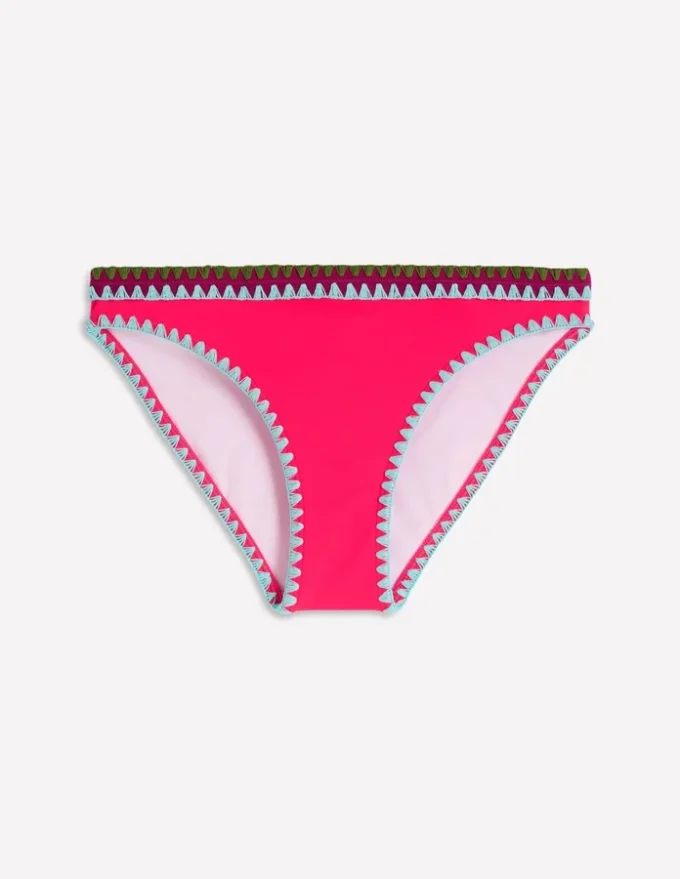 Porto Bikini Bottoms Rosy, Embroidery Porto Bikini Bottoms Rosy, Embroidery