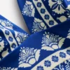 Porto Tankini Top Bright Blue, Ornate Stripe Porto Tankini Top Bright Blue, Ornate Stripe