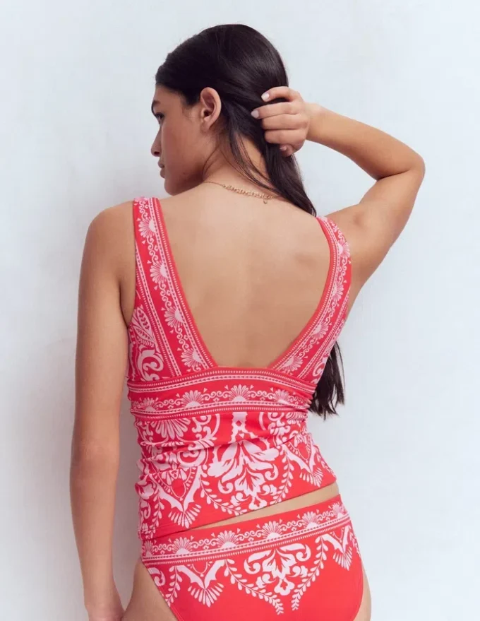 Porto Tankini Top Red, Ornamental Garden Porto Tankini Top Red, Ornamental Garden