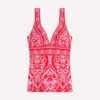 Porto Tankini Top Red, Ornamental Garden Porto Tankini Top Red, Ornamental Garden