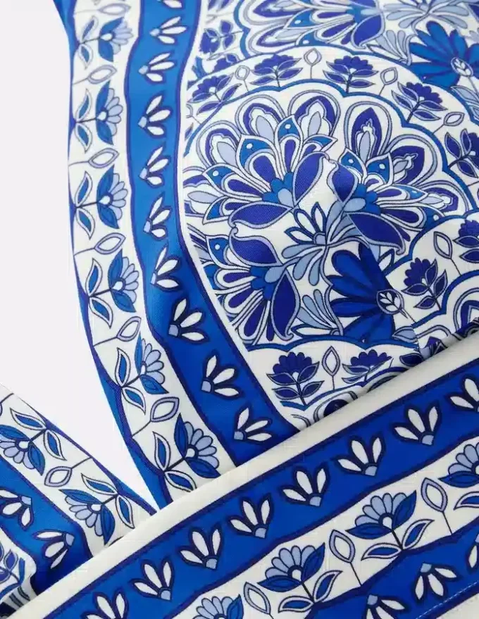 Porto V-neck Bikini Top Blue, Elaborate Terrace Porto V-neck Bikini Top Blue, Elaborate Terrace