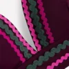 Porto V-neck Bikini Top Chocberry Porto V-neck Bikini Top Chocberry