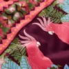 Porto V-neck Swimsuit Chocberry, Tropical Safari Porto V-neck Swimsuit Chocberry, Tropical Safari