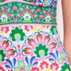 Porto V-neck Swimsuit Multi, Decorative Dandelion Porto V-neck Swimsuit Multi, Decorative Dandelion