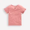 Pretty Frill T-shirt Almond Pink Equestrian