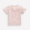 Pretty Frill T-shirt Pink Stripe Ballerinas