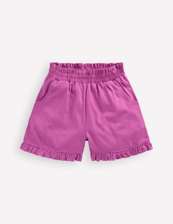 Pretty Jersey Shorts Purple