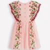 Pretty Woven Dress Chalk Pink Strawberry Vine Pretty Woven Dress Chalk Pink Strawberry Vine