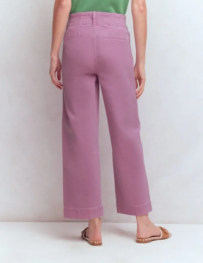 Primrose Cropped Pants Clover Purple Primrose Cropped Pants Clover Purple