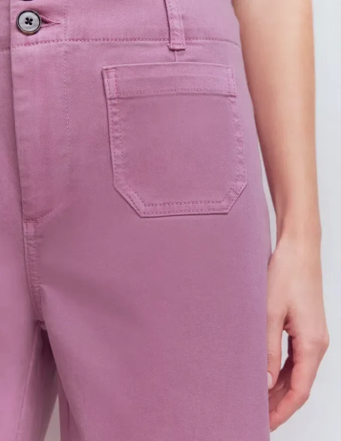 Primrose Cropped Pants Clover Purple Primrose Cropped Pants Clover Purple