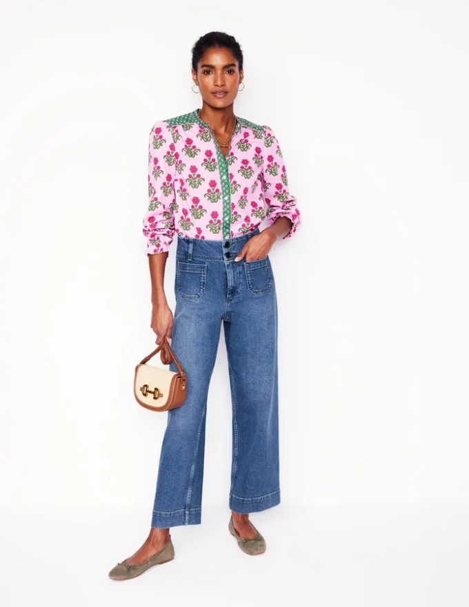 Primrose Cropped Pants Light Vintage Primrose Cropped Pants Light Vintage