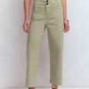 Primrose Cropped Pants Soft Green Primrose Cropped Pants Soft Green