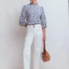 Primrose Cropped Pants White Primrose Cropped Pants White
