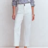 Primrose Cropped Pants White Primrose Cropped Pants White