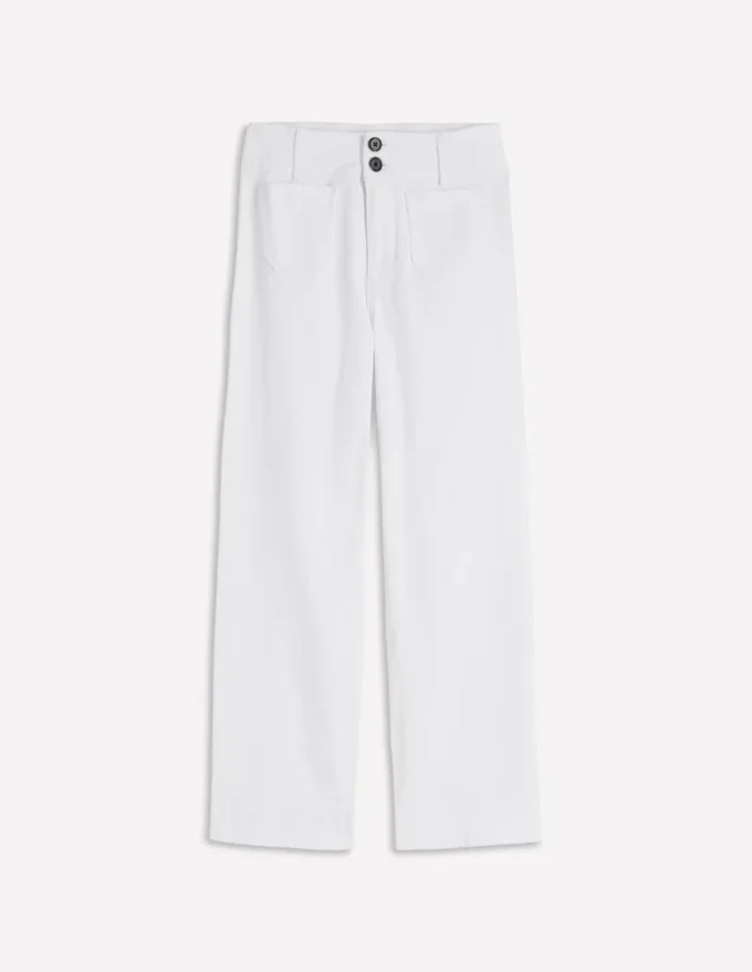 Primrose Cropped Pants White Primrose Cropped Pants White