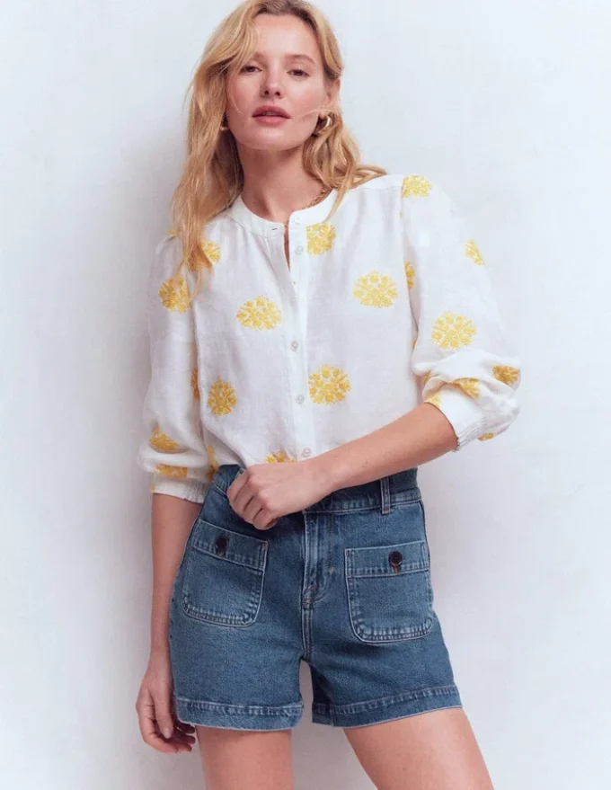 Primrose Denim Shorts Mid Vintage Primrose Denim Shorts Mid Vintage
