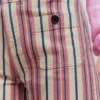 Primrose Denim Shorts Pink Stripe Primrose Denim Shorts Pink Stripe