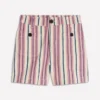Primrose Denim Shorts Pink Stripe Primrose Denim Shorts Pink Stripe