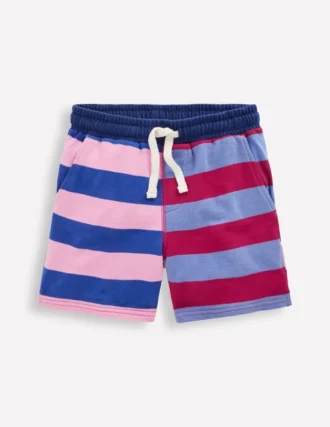 Printed Jersey Shorts Multi Hotch Potch Stripe