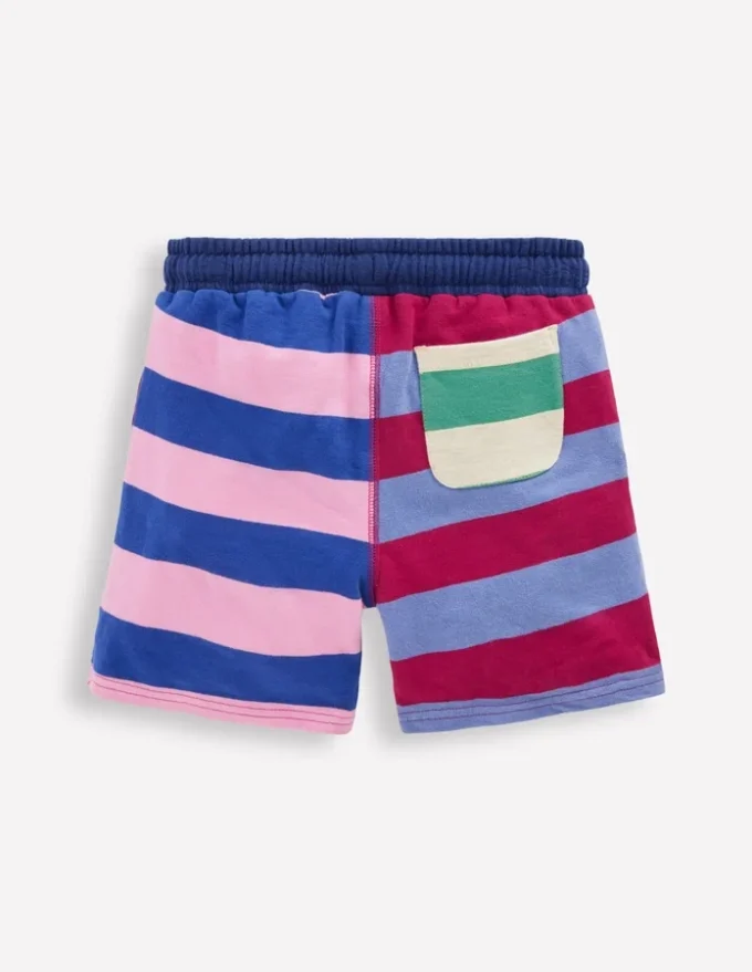 Printed Jersey Shorts Multi Hotch Potch Stripe Printed Jersey Shorts Multi Hotch Potch Stripe