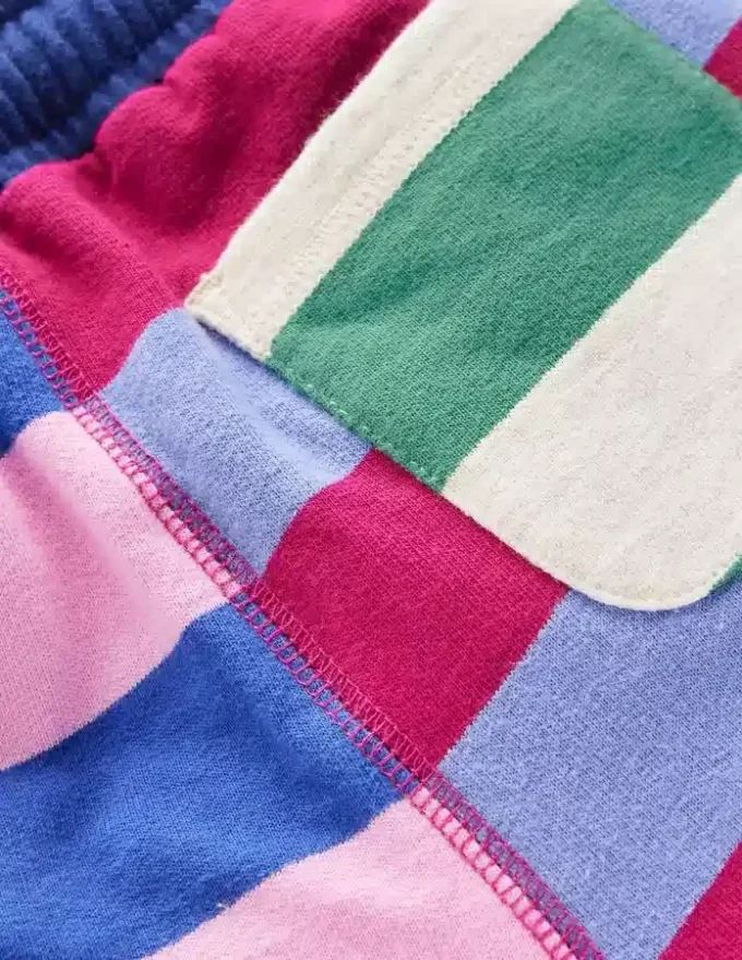 Printed Jersey Shorts Multi Hotch Potch Stripe Printed Jersey Shorts Multi Hotch Potch Stripe