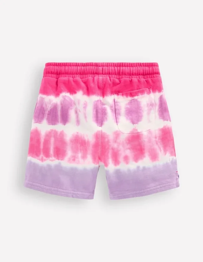 Printed Jersey Shorts Pink Tie Dye Printed Jersey Shorts Pink Tie Dye