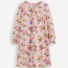 Printed Long Sleeve Nightie Chalk Pink Fairy Tree Printed Long Sleeve Nightie Chalk Pink Fairy Tree