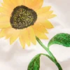 Printed Ringer T-shirt Ivory Sunflower Printed Ringer T-shirt Ivory Sunflower