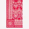 Printed Sarong Scarf Poppy Red, Ornamental Garden
