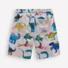 Printed Shorts Grey Dinos Printed Shorts Grey Dinos
