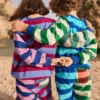 Printed Shorts Hotch Stripe Printed Shorts Hotch Stripe