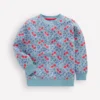 Printed Sweatshirt Blue Cherries