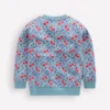 Printed Sweatshirt Blue Cherries